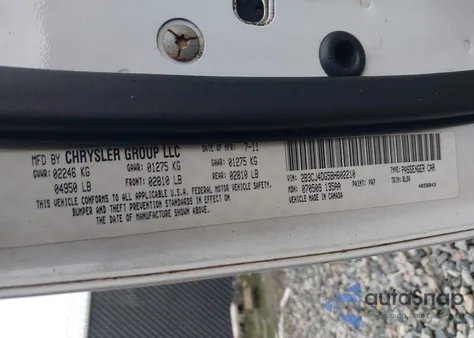 2011 Dodge Challenger from USA, damaged, VIN 2B3CJ4DG5BH602210